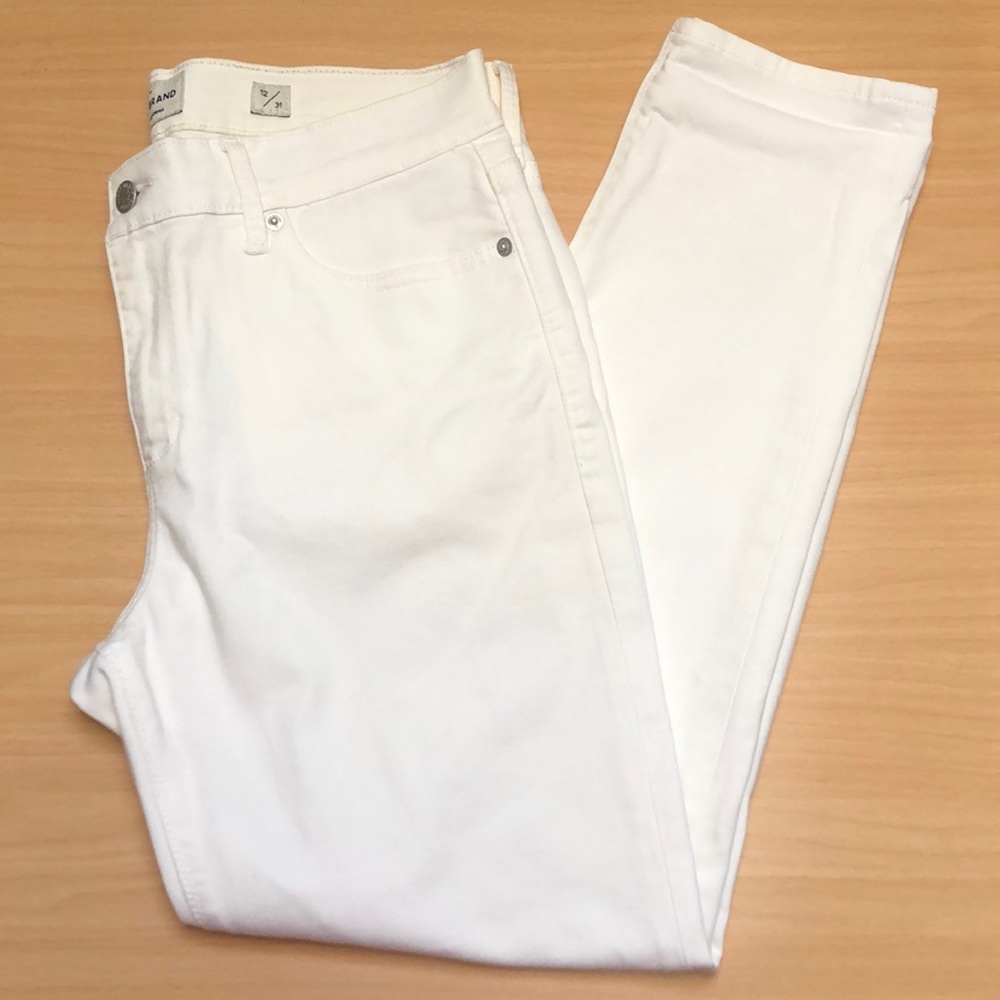 !LAST DAY!  Lucky Brand Brooke Crop | white | sz 12/31